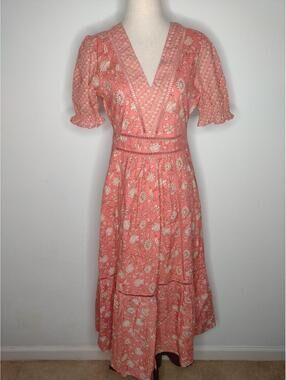 NWT dRA Women's Pink Floral Dress Size Small